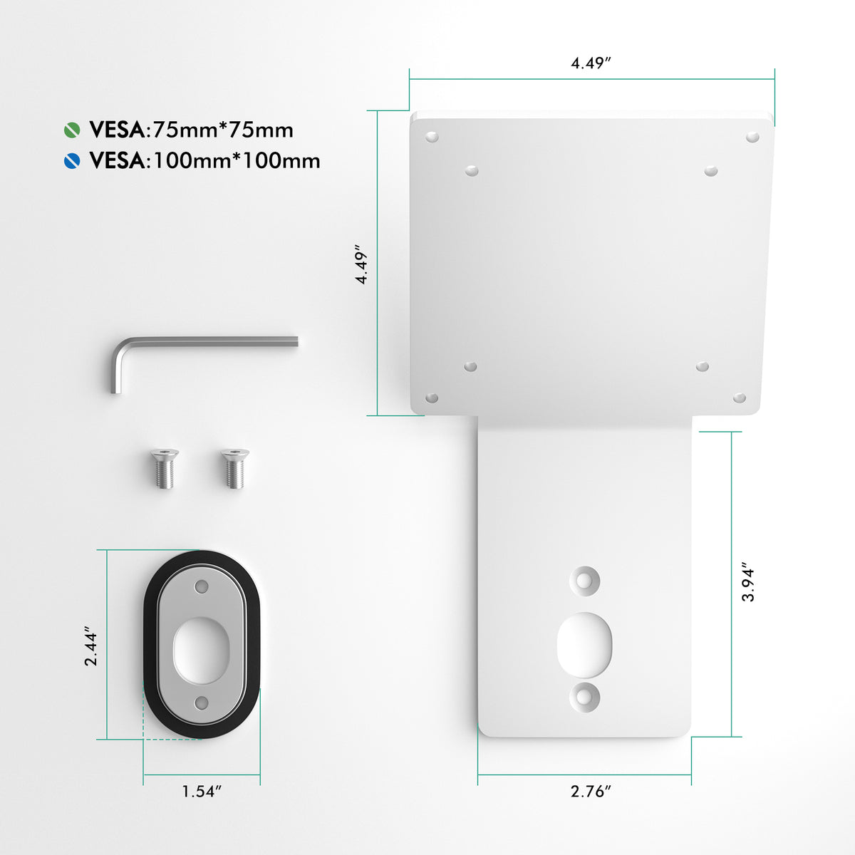 Universal VESA Adapter kit for 2021 Apple iMac 24&quot; M1 Chip