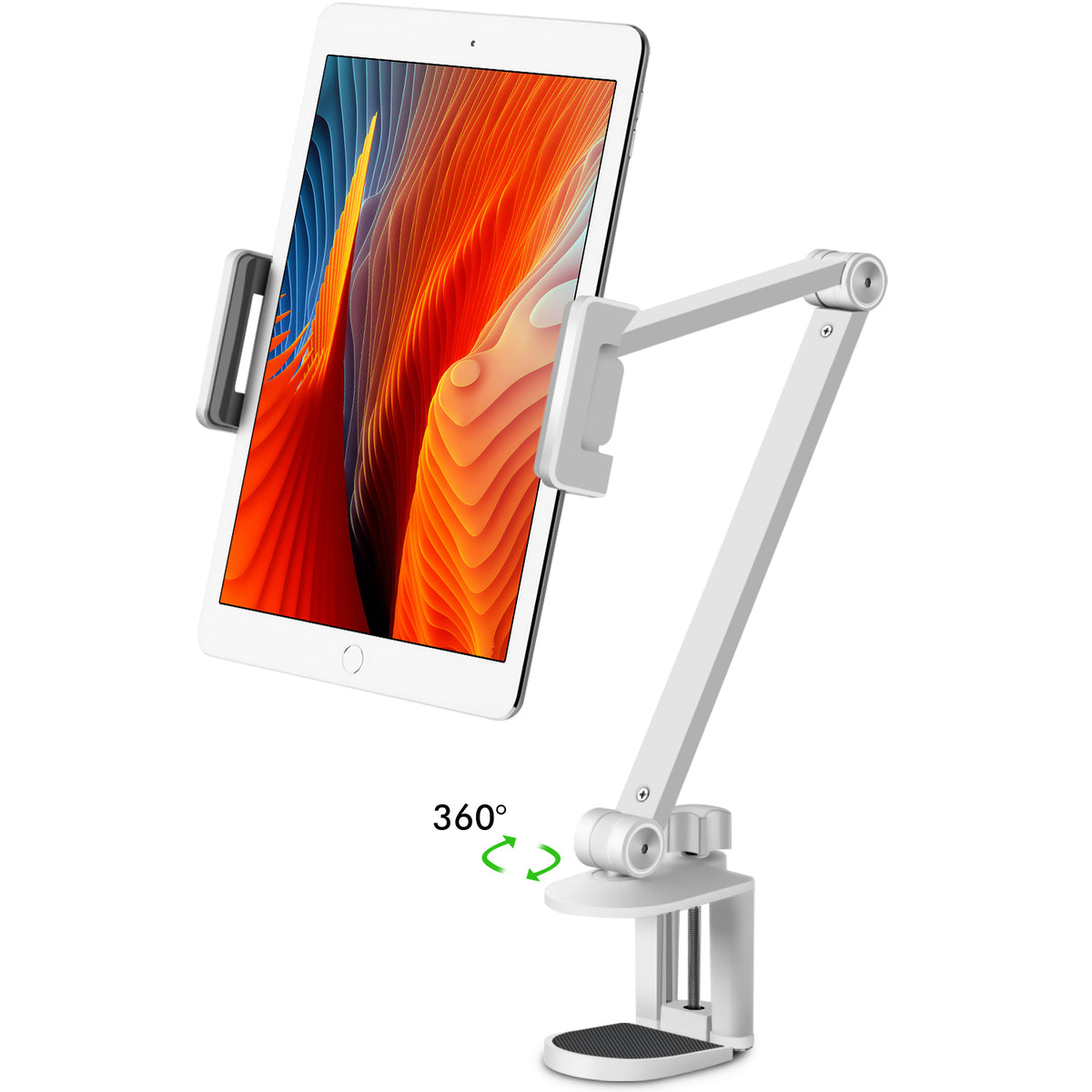 C Clamp Desk Stand for 4.5-13&quot; Phone&amp;Tablet(AP-7LC)