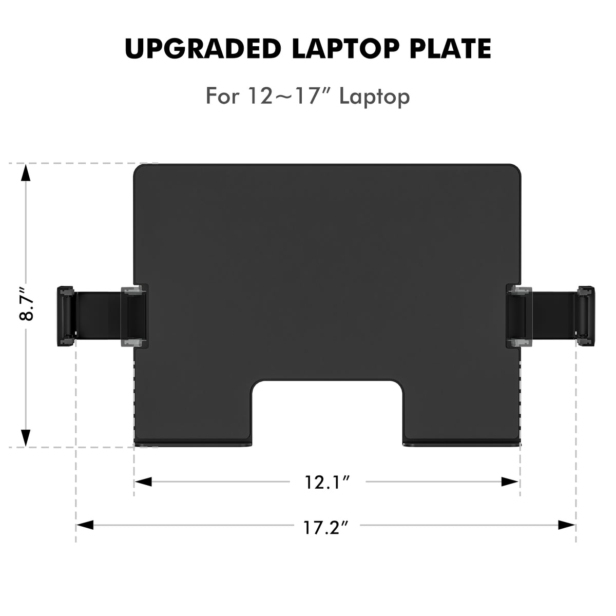 UPGRADED Laptop Tray (Fits 12-17&quot; Laptop/Notebook)