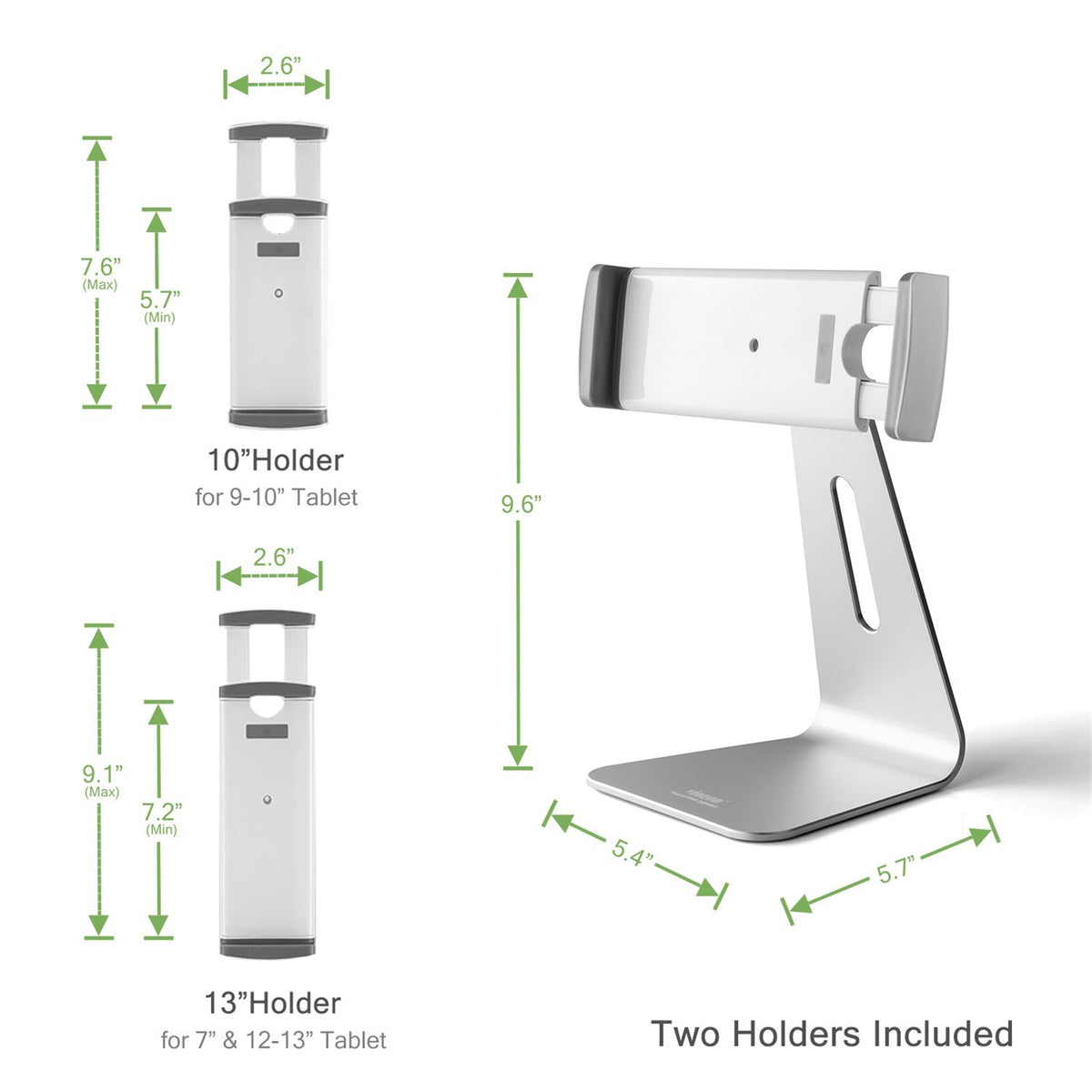 Aluminum Desktop Stand for 7-13&quot; Tablet(AP-7S)