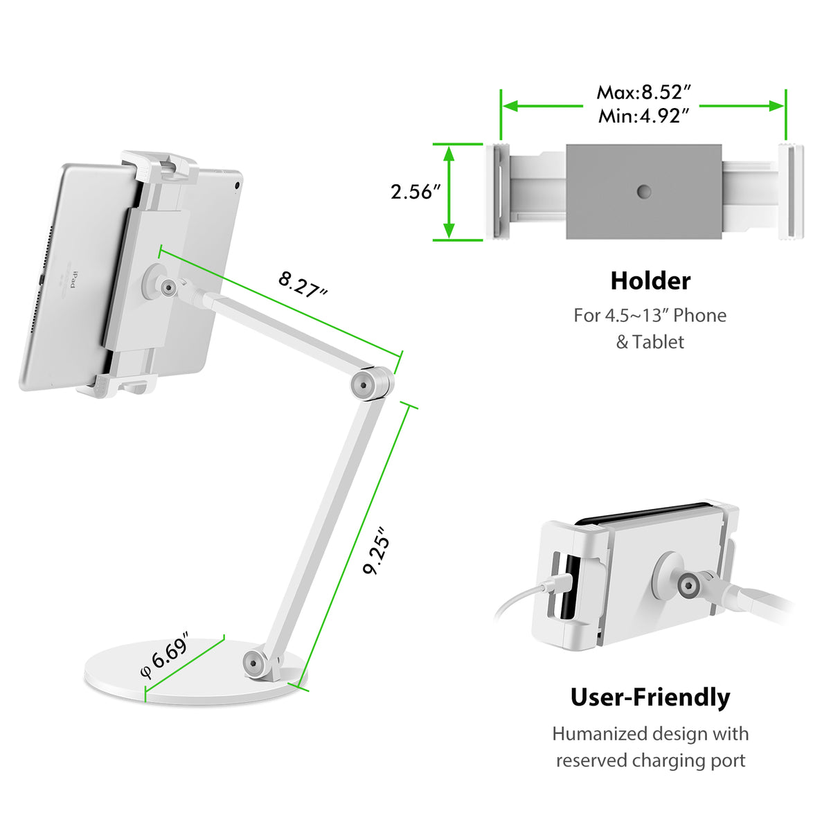 Desktop Stand 4.5-13&#39;&#39; Phone&amp;Tablet(AP-7L)