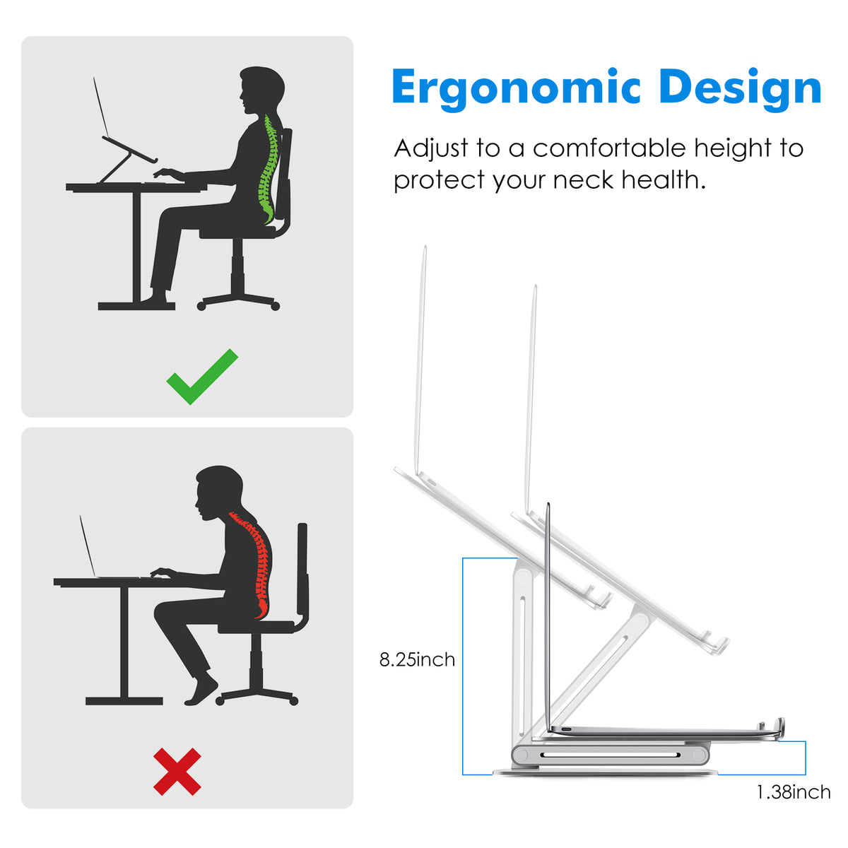 Viozon Portable Desk Laptop Stand