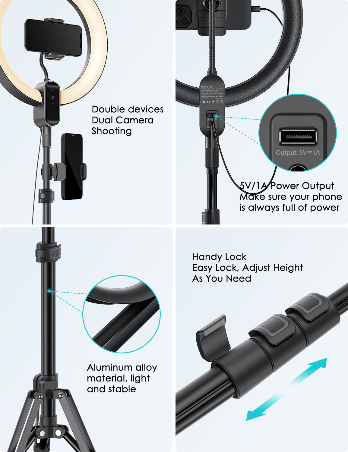 ENMORA 38 _LT_LAZY RING LIGHT_WITH MOBILE HOLDER_3.5