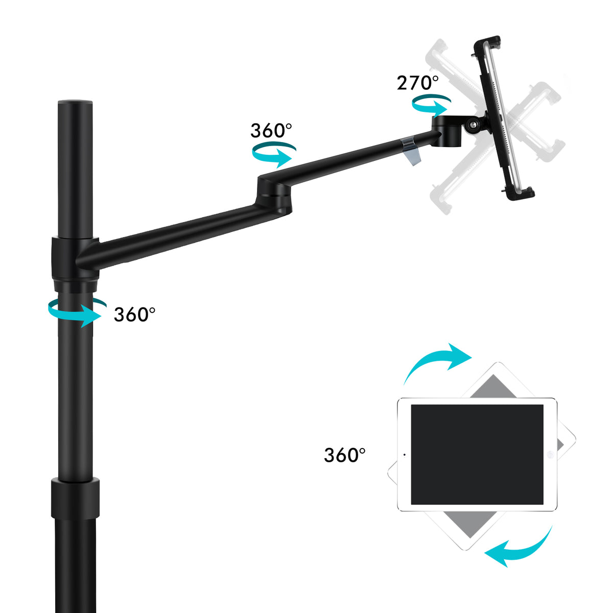 Selfie Live Floor Stand Set 5-in-1(ZB-3)